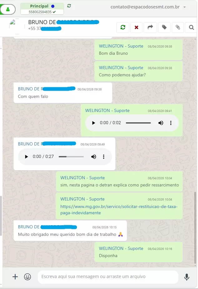Aluno Espaço do SESMT